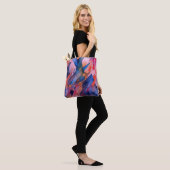 "Ontketend potentieel" Hedendaagse Abstracte kunst Tote Bag (Op model)