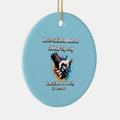 Ontketend voor eenheid. keramisch ornament (Rechts)