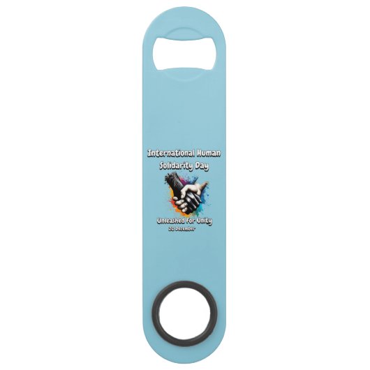 Ontketend voor eenheid. speed flessenopener (Achterkant)