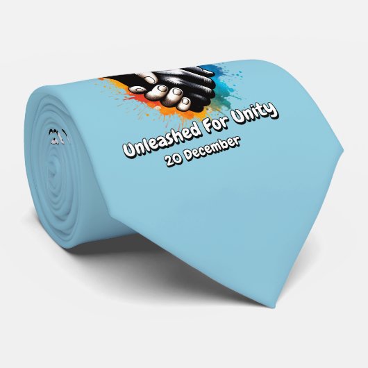 Ontketend voor eenheid. stropdas (Opgerold)