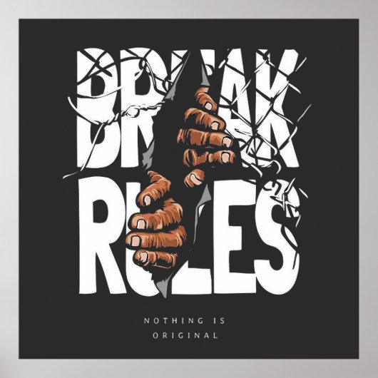 Ontketenen mogelijkheden" Inspirerend Poster (Voorkant)