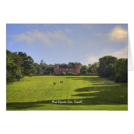 Ontkoppel Edgcumbe House lege notelet / kaart