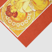 Ontkoppel papier 10 x 15 inch - Alphonse Mucha 17 (Detail)