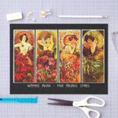 Ontkoppel papier 10 x 15 inch - Alphonse Mucha 21 (Craft)