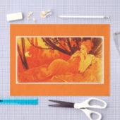 Ontkoppel papier 10 x 15 inch - Alphonse Mucha 25 (Craft)