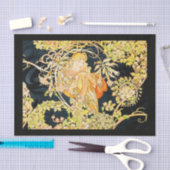 Ontkoppel papier 10 x 15 inch - Alphonse Mucha 34 (Craft)