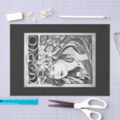 Ontkoppel papier 10 x 15 inch - Alphonse Mucha 36 (Craft)