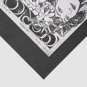 Ontkoppel papier 10 x 15 inch - Alphonse Mucha 36 (Detail)