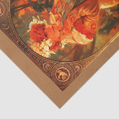 Ontkoppel papier 10 x 15 inch - Alphonse Mucha 38 (Detail)