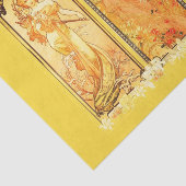 Ontkoppel papier 10 x 15 inch - Alphonse Mucha 42 (Detail)