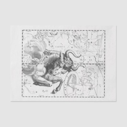 Ontkoppel papier 10 x 15 inch - Astrologie art 15 (Voorkant)