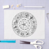 Ontkoppel papier 10 x 15 inch - Astrologie art 2 (Craft)