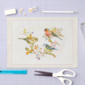 Ontkoppel papier 10 x 15 inch - vogelkunst (Craft)