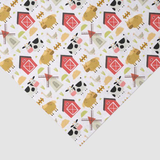 ontkoppeld Boerderij Tissuepapier (Detail)