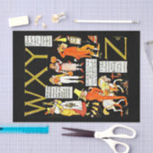 Ontkoppeld papier 10 x 15 inch - Walter Crane 18 (Craft)