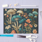  ontkoppelde paddenstoelen en Flora-Collectie Tissuepapier (Craft)