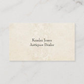  ontkoppelde vogel Botanisch Visitekaartje (Achterkant)