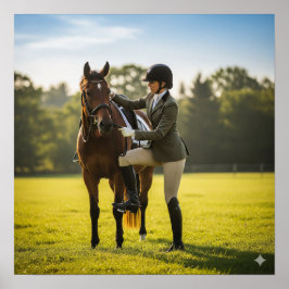 Ontkoppelen in een veld poster