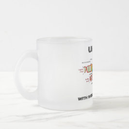 Ontkoppelen met moleculaire biologie (DNA-replicat Matglas Koffiemok