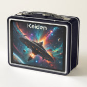 Ontkoppelen van de metalen lunchbox van het Kind (Achterkant)