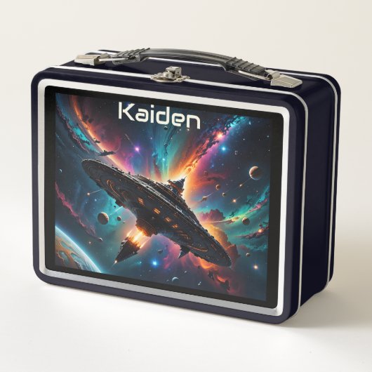 Ontkoppelen van de metalen lunchbox van het Kind (Voorkant)