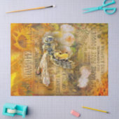 ontkoppeling bijen tissuepapier (Craft)