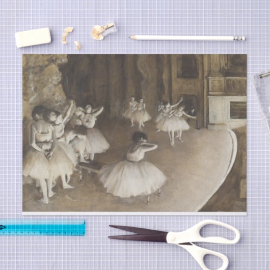 Ontkoppeling dansklasse tissuepapier (Craft)