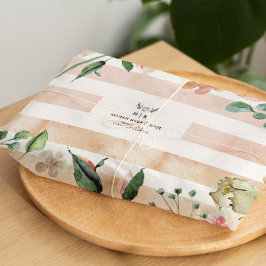 Ontkoppeling Eco Friendly Handmade Branding Logo Tissuepapier