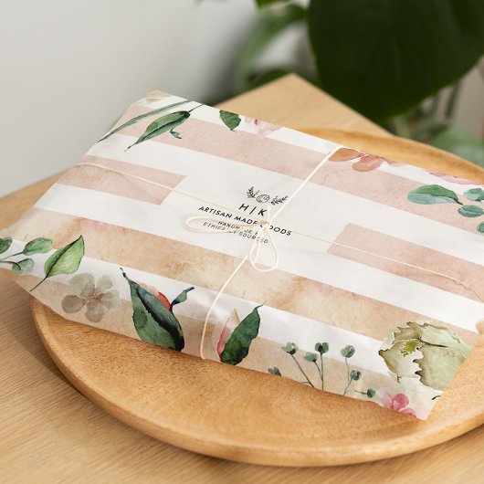 Ontkoppeling Eco Friendly Handmade Branding Logo Tissuepapier