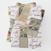  ontkoppeling Ephemera Catalogus Advertentie Inpakpapier Vel (In situ)