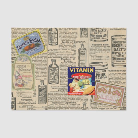  ontkoppeling Ephemera Catalogus Advertentie Tissuepapier (Voorkant)