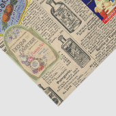  ontkoppeling Ephemera Catalogus Advertentie Tissuepapier (Detail)