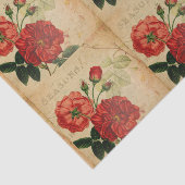  ontkoppeling Ephemera Rozen Jigzaag Puzzle Tissuepapier (Detail)