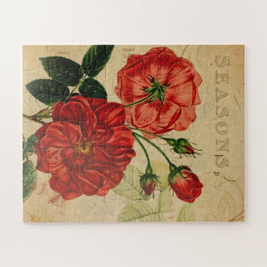  ontkoppeling Ephemera Rozen Legpuzzel (Horizontaal)