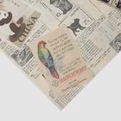  ontkoppeling Ephemera Stamps reizen Tissuepapier (Detail)