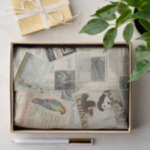  ontkoppeling Ephemera Stamps reizen Tissuepapier (Geschenk)