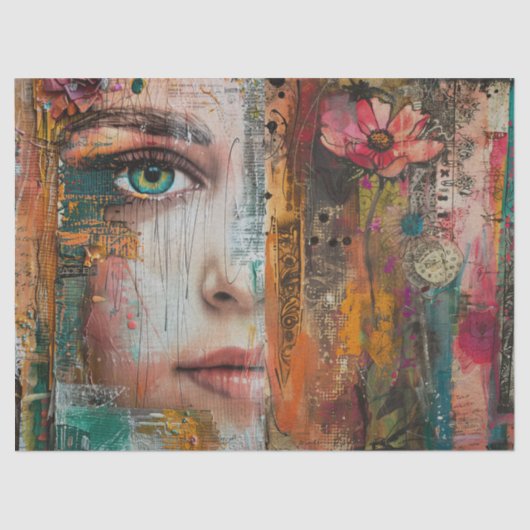 Ontkoppeling gemengde media tissuepapier (Voorkant)