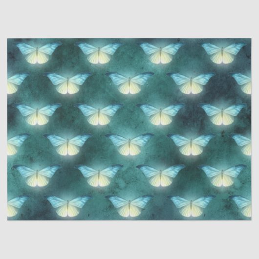 Ontkoppeling groene vlinder tissuepapier (Voorkant)