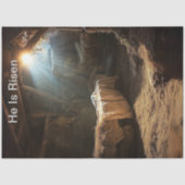 Ontkoppeling Jesus Hij is verrezen Tissuepapier (Voorkant)