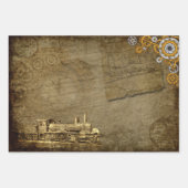  ontkoppeling Steampunk Abstracte kunst Inpakpapier Vel (Voorkant)