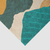 Ontkoppeling van abstract bergachtig papier (Detail)