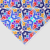 ontkoppeling van abstract patroon met betegeling tissuepapier (Detail)