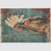 Ontkoppeling van Amerikaans-Indiaas hoofderfgoed Tissuepapier (Voorkant)