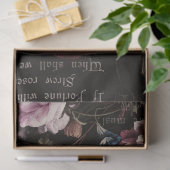  ontkoppeling van Antiek bloemen Tissuepapier (Geschenk)