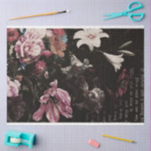  ontkoppeling van Antiek bloemen Tissuepapier (Craft)