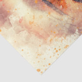 Ontkoppeling van artistieke tijgerkunst tissuepapier (Detail)