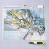 Ontkoppeling van Atlanta Falcon Bird Artwork Tissuepapier (Craft)