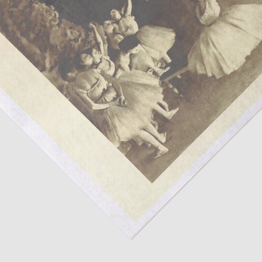 ontkoppeling van  balletkunst tissuepapier (Detail)