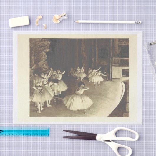 ontkoppeling van  balletkunst tissuepapier (Craft)