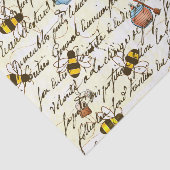 Ontkoppeling van  bijen en thee tissuepapier (Detail)